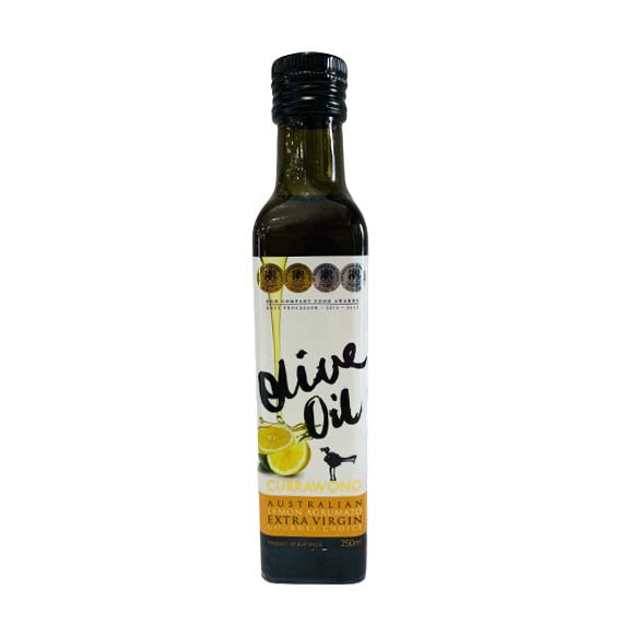 Olive oil curawong lemon infused