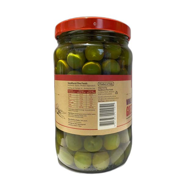 Sand hurst pitted green sicilian olives