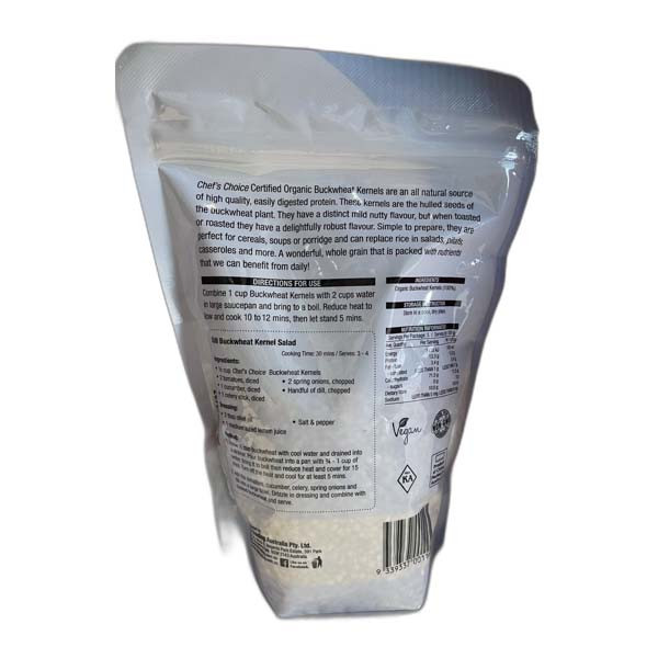 Chef's Choice Organic Buckwheat Kernels