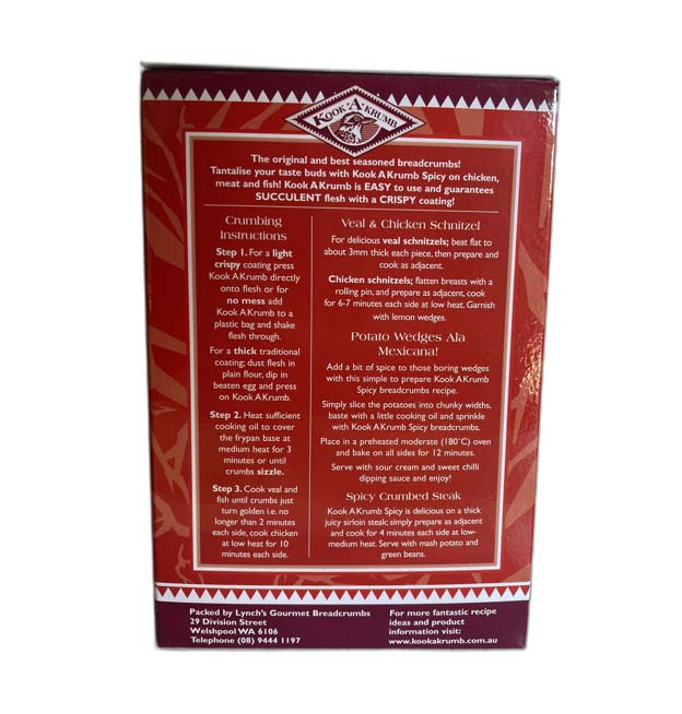 KOOK A KRUMB Bread Crumbs Spicy 200G